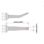 Kliešťový pár - Sekáčik dlhý dosah 1.78mm, nový - 350°C - 398°C - K70TZ018
