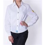 ESD dámske tričko, business štýl, 2/3 dĺžky, 74% polyester, 24% bavlna, 2% vodivé vlákno