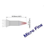 Sekáčik 30° 0.8mm (0.031") nové - 325°C - 358°C - M6CH008