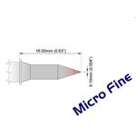 Kónický 0.10mm (0.004") nové - 325°C - 358°C - M6C001