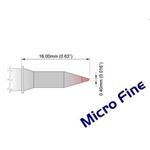 Kónický 0.40mm (0.016") nové - 325°C - 358°C - M6C004