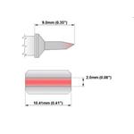 Kliešťový pár - čepeľ 10.41mm (0.41") dlhý nový - 420°C - 475°C - M80TZ100