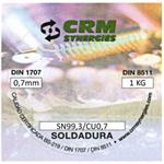 CRM trubičkový cín SN99,3CU0,7 (0,7 mm, 1 kg)
