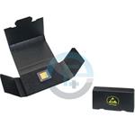 ESD kartónová krabica DE-BOX FEFCO400 100x60x15mm + čierna disipatívna PE
