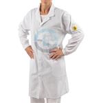 ESD laboratorný plášť FLEX, biely XL