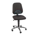 ESD látková stolička čierna, 440 - 590 mm