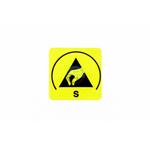 ESD nálepka žltý trojuholník
