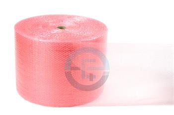 ESD ružová bublinková fólia 0,6x150m