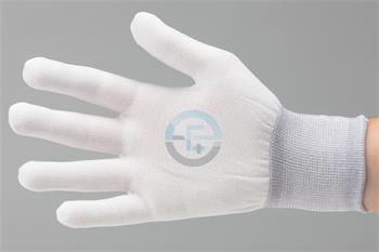 ESD disipatívne nylonové rukavice M