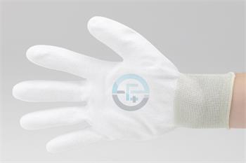 ESD disipatívne nylonové rukavice s PU dlaní XL