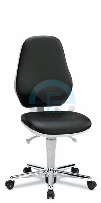 ESD vynilová stolička, 470 - 610 mm