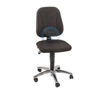 ESD látková stolička modrá, 580 - 850 mm